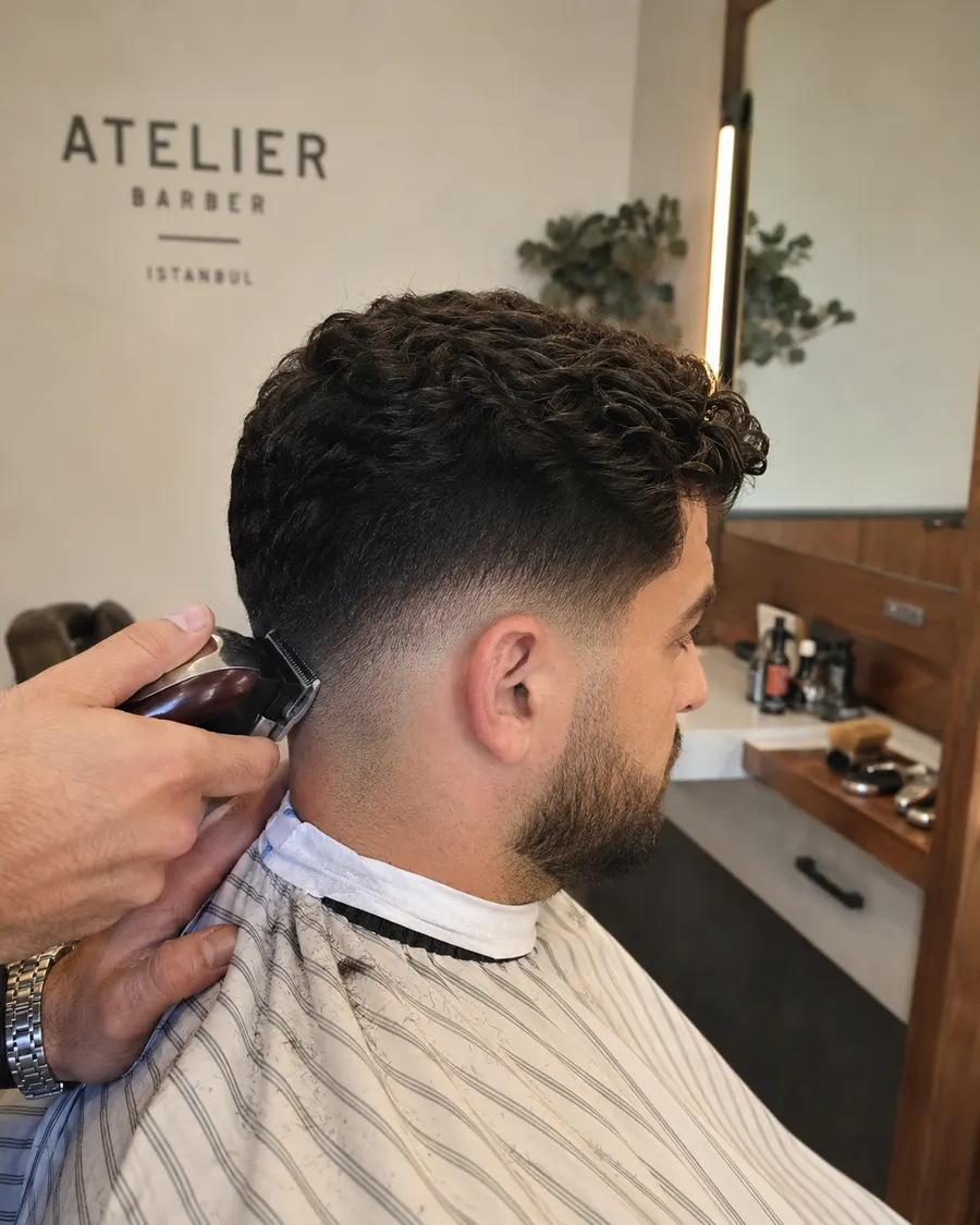 Makineyle fade kesim